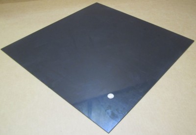 Sheet Black .125/" 4 Unit HDPE Polyethylene Thick x 12/" Wide x 24/" Long 1//8/"