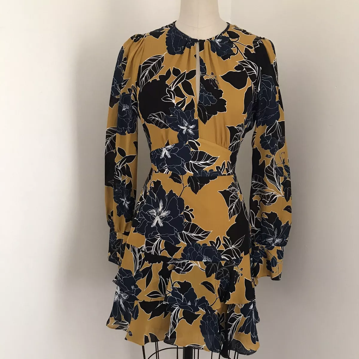 Parker long cheap sleeve dress