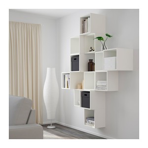 Ikea eket parete attrezzata combinazione di mobili da parete cubo ... Mobili da parete