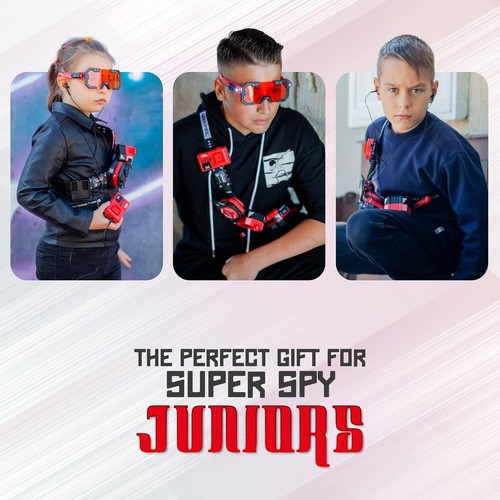 STICKY LIL FINGERS SuperSpies Secret Agent Spymaster Kit - Papel de investigación Pl - Imagen 3 de 9