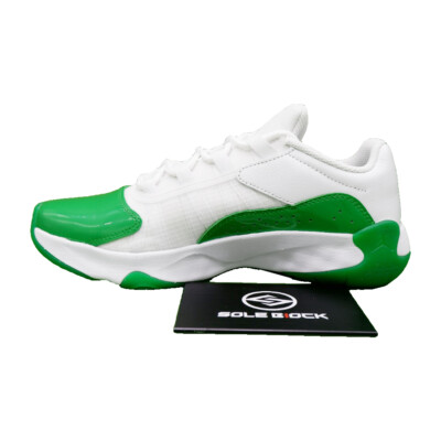 Nike Air Jordan 11 CMFT Low White Lucky Green W Retro Sneakers