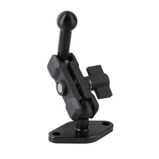 Aluminum Amps To 17mm Ball Adapter With Extension Rod For Car Phone Holder Drill