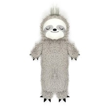 Grey Sloth 3D Novelty Cover Midi 800ml Hot Water Bottle Set