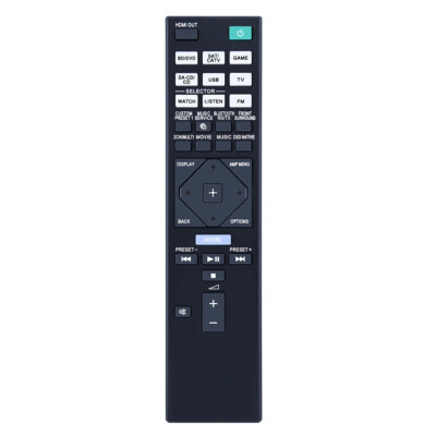 Replace Remote Control For Sony RMT-AA320U STR-ZA810ES STR-DN1070 AV Receiver