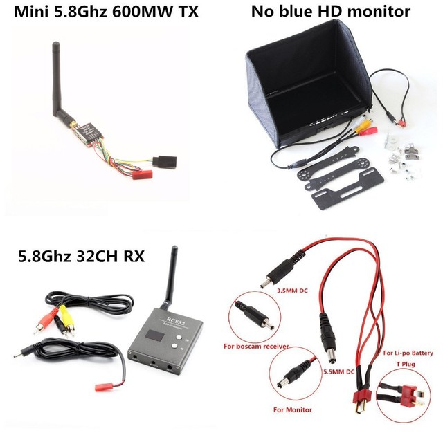RC Combo Boscam 5.8G 600mw Transmitter Receiver No blue monitor for Gopro DJI | eBay