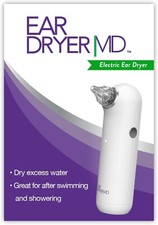 Ear Dryer MD Electric Rechargeable for Post-Shower or Swim Use