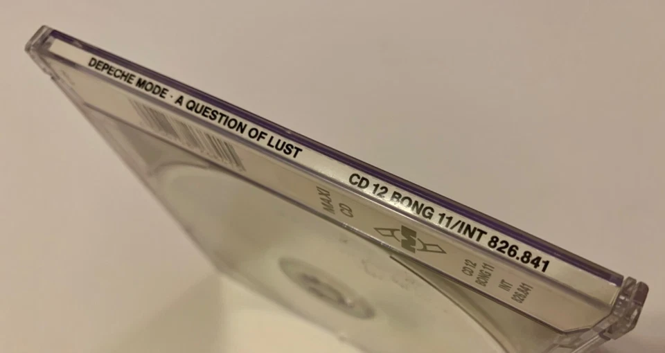 Import (Germany) CD Single Depeche Mode A Question Of Lust (1988) Original Press - Image 4 of 4