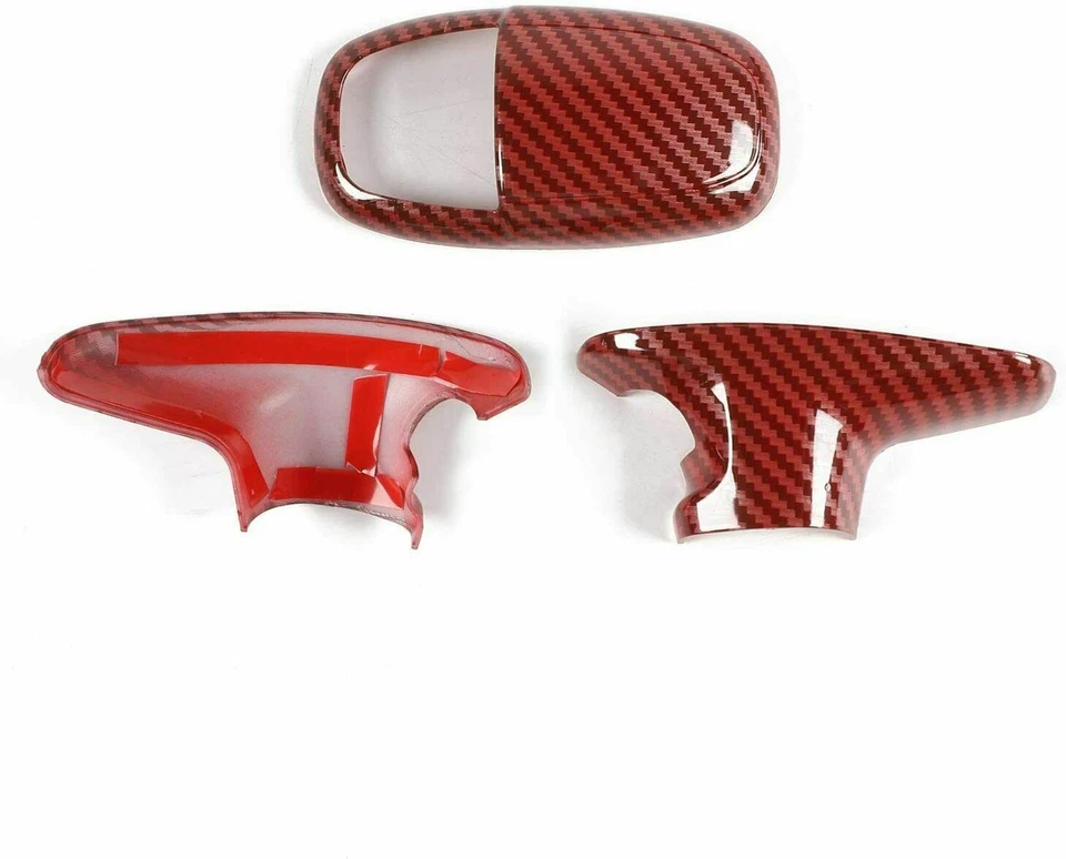 Gear Shift Knob Cover Trim for 15+ Dodge Challenger Charger Durango Accessories Foto 2 de 4