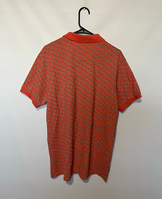 Vintage Ralph Lauren Polo Shirt Mens XL Orange Kayak Rowing All 