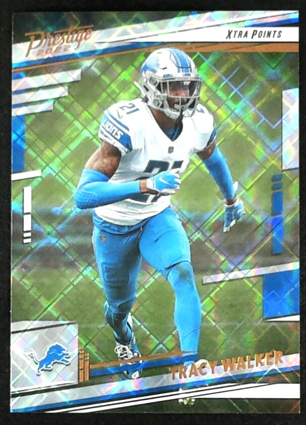 2022 Panini Prestige Tracy Walker #102 FOOTBALL Lions Xtra Points Diamond