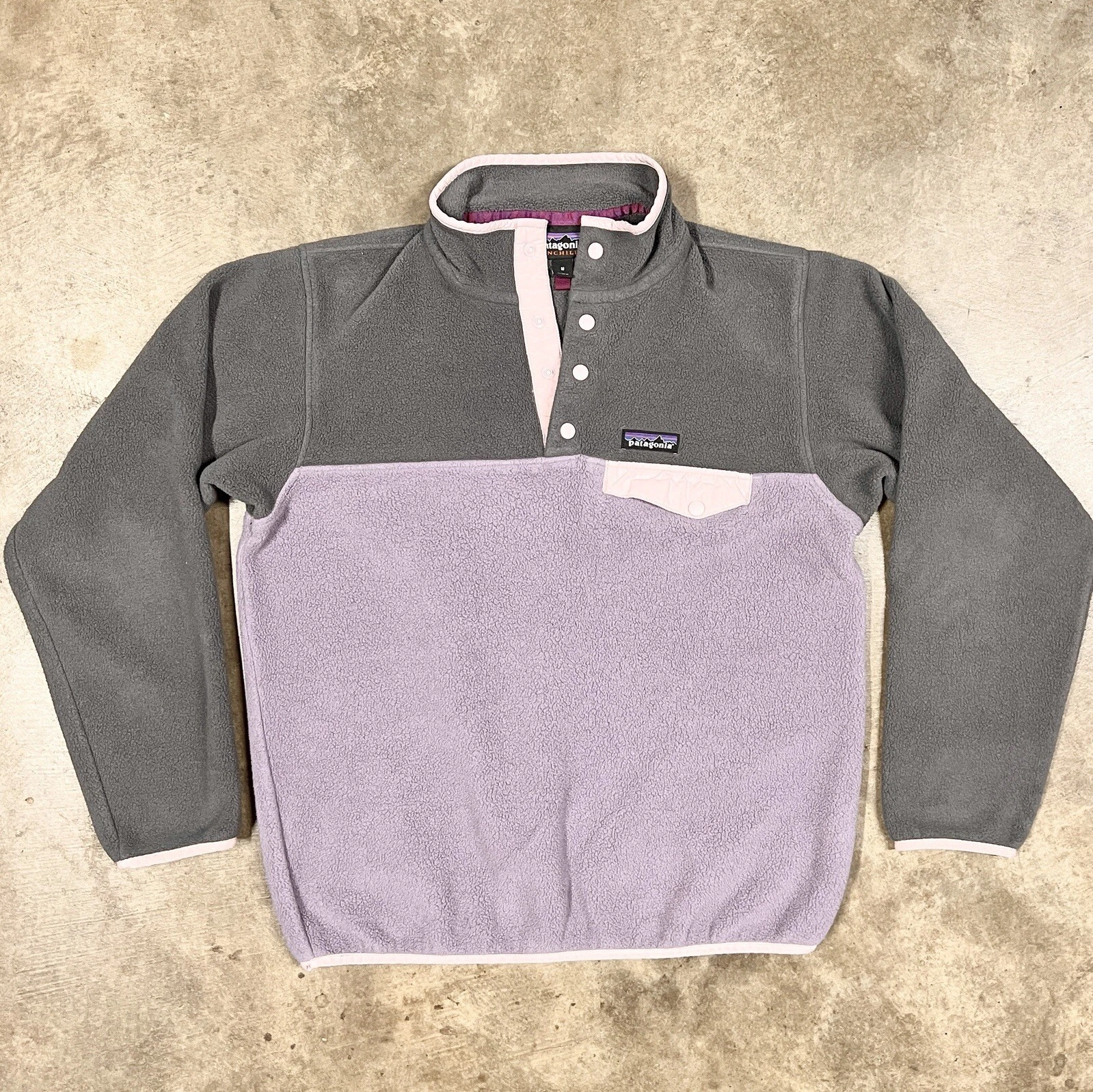 patagonia synchilla snap-t fleece lightweight jacket