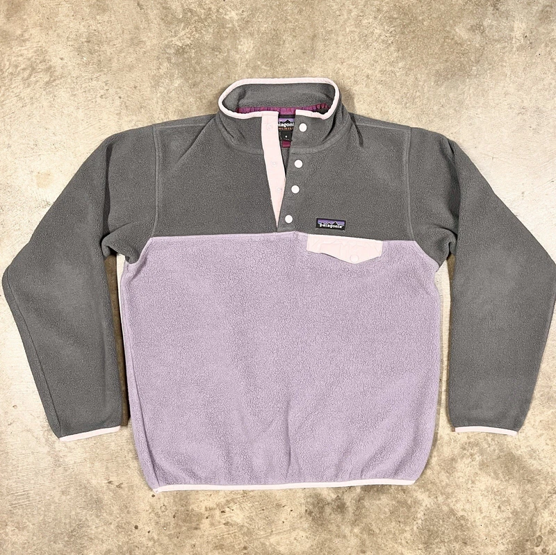 patagonia synchilla snap-t fleece lightweight jacket