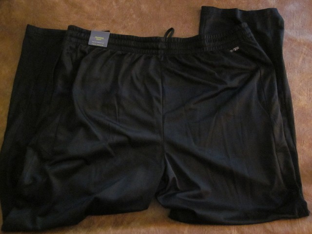 Men's Tek Gear Tricot Training Pant XXL Mineral Black NWT | eBay