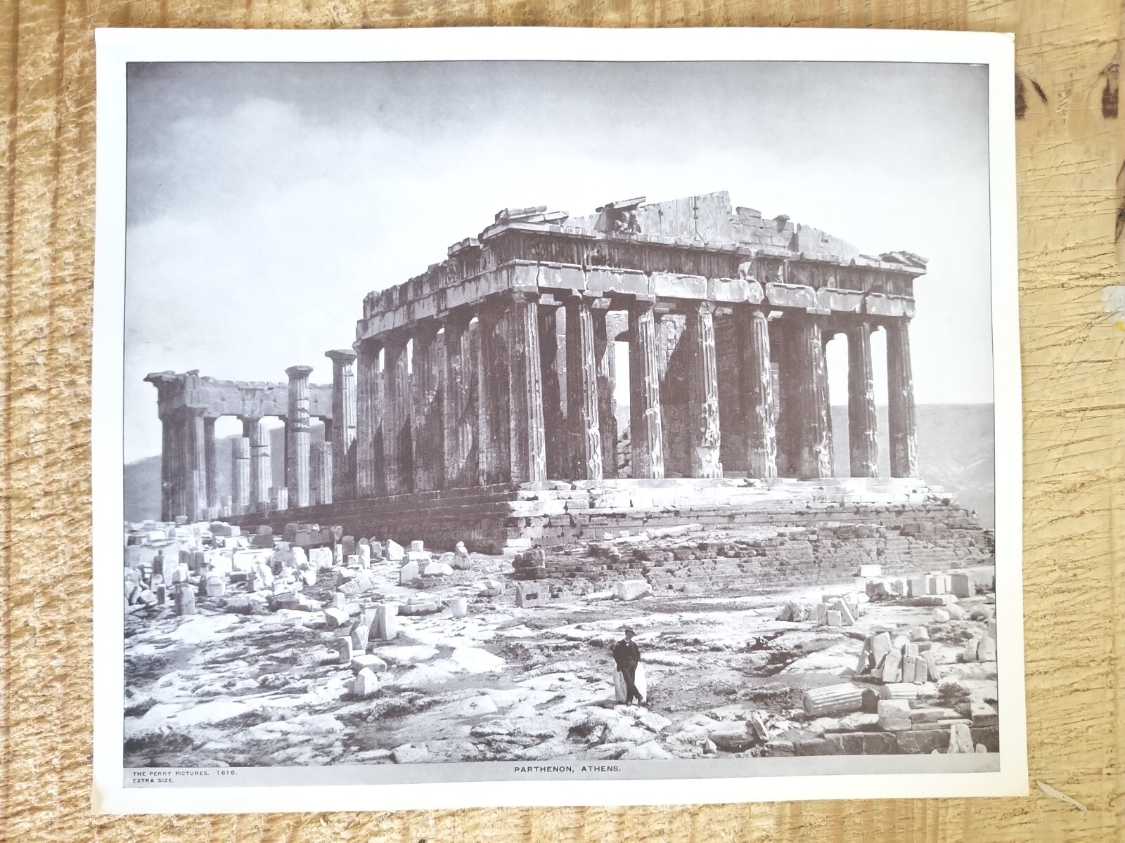 PARTHENON,ATHENS.VTG EXTRA SIZE 12"x10" PERRY ENGRAVING PRINT*EP10 eBay