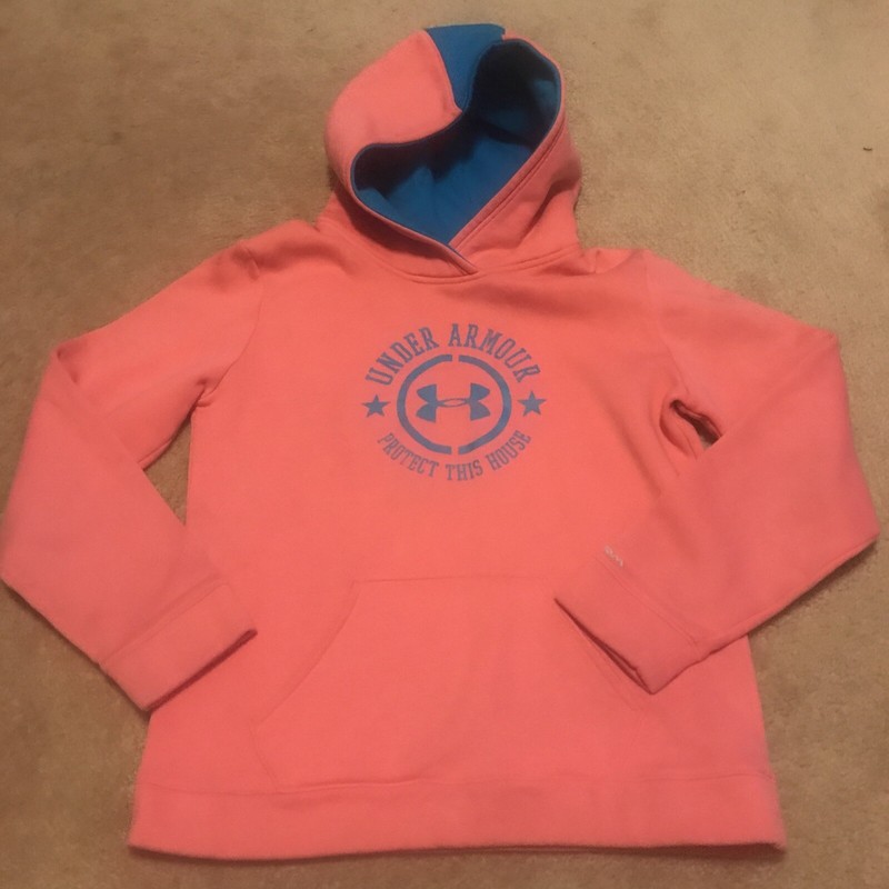 Under Armour Storm Loose Fit Hoodie Sweatshirt Girls Size YXL