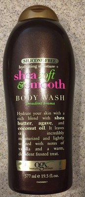 ogx shea soft & smooth body wash