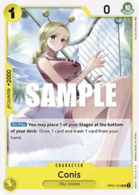 OP05-104, UC, Conis One Piece Awakening of the New Era English | eBay