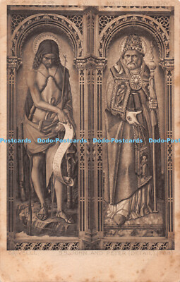 R322701 Fine Arts Pubg LVII National Gallery Crivelli S S John and Peter Detail