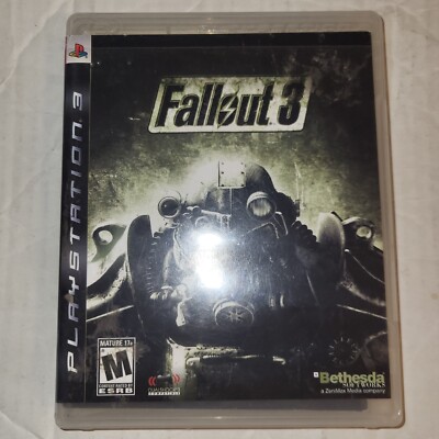 Fallout 3 Vintage  PS3  Game  Complete  With  Manual
