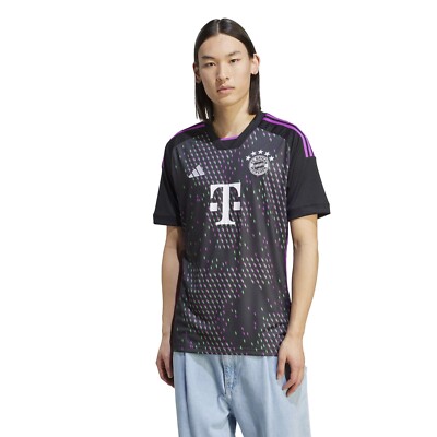 F.C. Bayern Munchen Adidas 23/24 Aeroready Away Black Jersey Men's