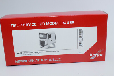 Herpa 085496 Fahrerhaus Iveco S-Way Flachdach Teileservice 1:87 H0 NEU OVP
