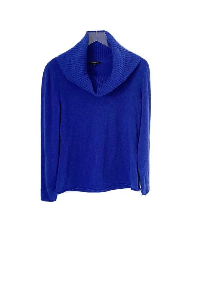 Lafayette 148 纽约蓝色毛衣圆领,尺寸 L — 第 2/4 张图片