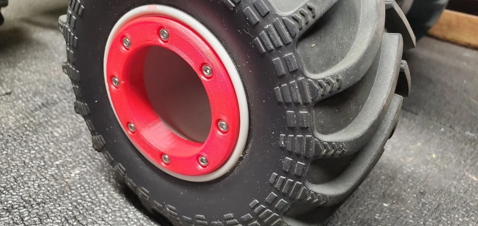 Scale Monster Truck Beadlock Wheel Ring Set Fits Losi Lmt Stock Wheel - Image 3 of 3