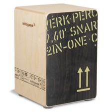 Percussione CP403 BLK 2inOne Snare Cajon