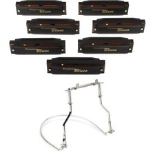 Hohner Piedmont Blues Harmonica Set 7-piece w...