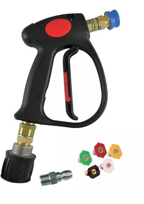 PWPUK Disparador de lavado Nilfisk para lavadora a presión MV925 y boquilla y adaptador de 11,6 mm Q/R 5
