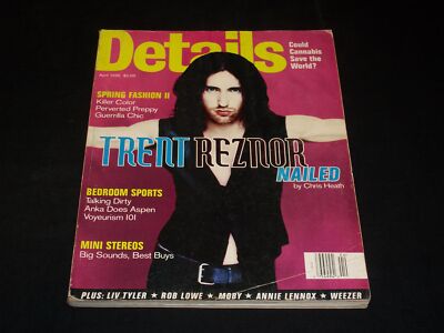 1995 APRIL DETAILS MAGAZINE - TRENT REZNOR - FRONT COVER - L 3875