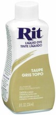 Rit Liquid Clothing, Fabric, Plastic All Purpose Dye Taupe (Light Brown) Ritdye