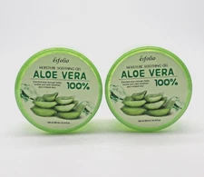 Esfolio Moisture Soothing Gel 100% Aloe Vera 10.14 fl oz 2 pack – NEW
