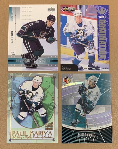 PAUL KARIYA Lot of 41 Different Hockey Cards, At Least 4 Rookie Cards In Lot - Picture 8 of 9