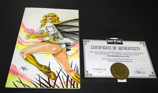 FCBD THE BOYS #1 CUSTOM SKETCH VARIANT (2019 DYNAMITE) ORIGINAL ART