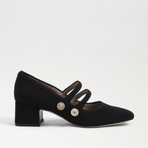 Sam Edelman Bri Mary Jane Pointed Toe Flat In White