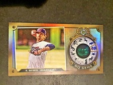 2022 Gypsy Queen Shane Bieber GQ Gem Mini Insert Cleveland Guardians 