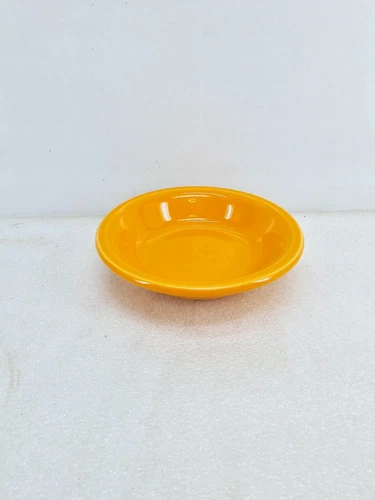 5 3/8" stacking FRUIT BERRY DESSERT BOWL butterscotch orange NEW FIESTA new