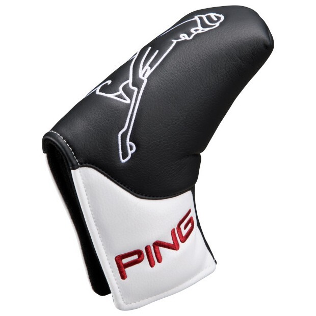 Ping Golf Blade Putter Head Cover Mr.Ping 3 color Japan