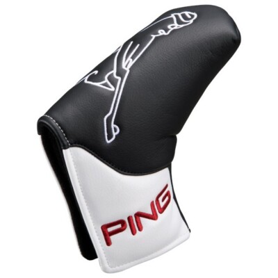 Ping Golf Blade Putter Head Cover Mr.Ping 3 color Japan