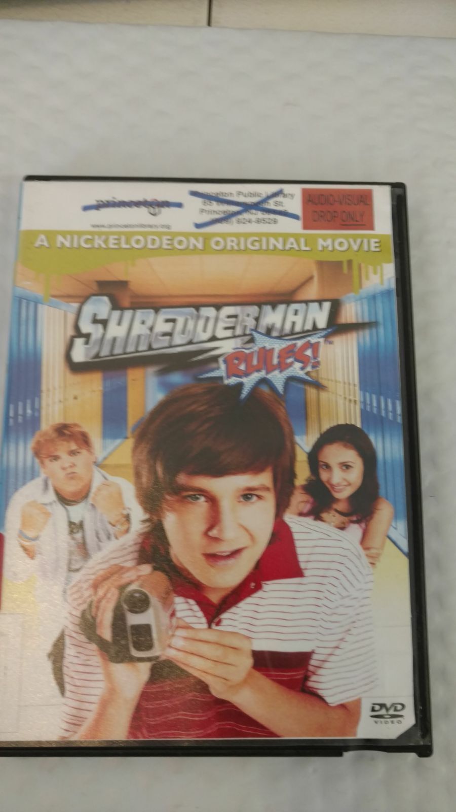 Shredderman Rules DVD MOVIE Shredder Man Devon Werkheiser, Tim Meadows