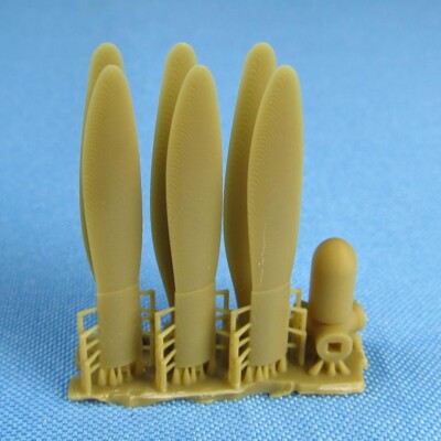 Republic P-43A Lancer. Propeller set 1:48 (for Dora Wings Aircraft Kit Model)