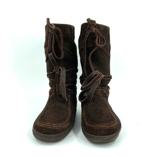 Steger Mukluks Brown Leather Winter 