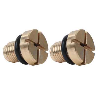 Radiator Coolant Tank Screws x2 for BMW 3 Series E30 316i 318i M10 M40