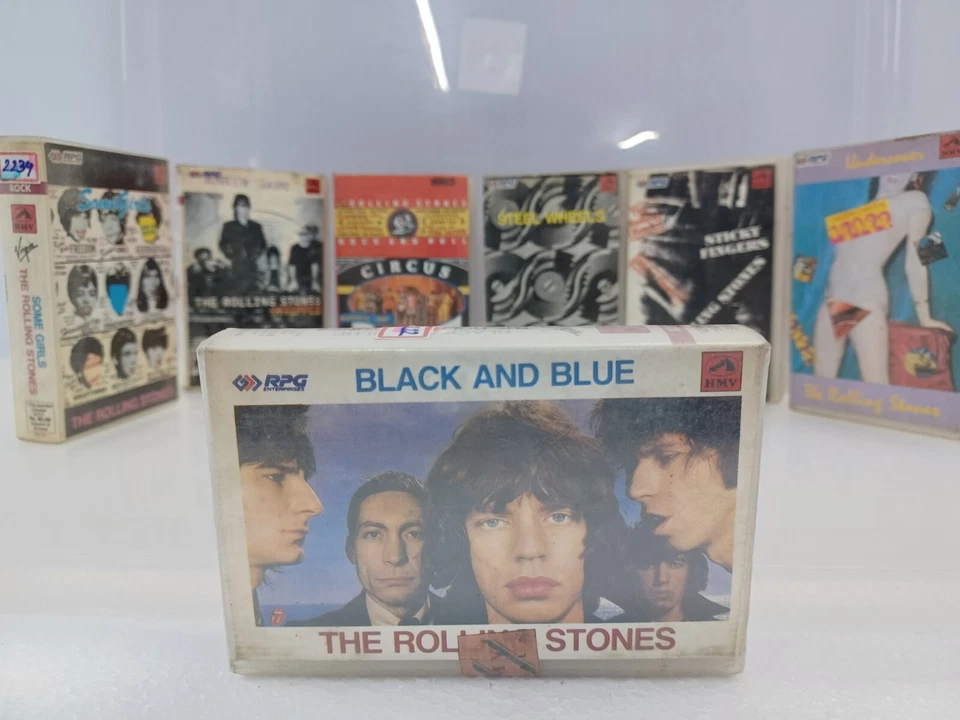 The Rolling Stones Cassette tape INDIA indian version Collector Auction RARE - Image 2 of 4