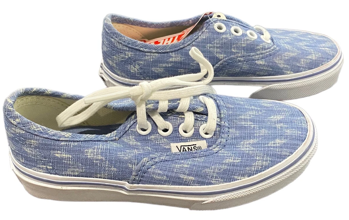 Kids light top blue vans