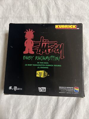Stussy Kubrick Baby Ragamuffin Limited Edition black 2003 Medicom