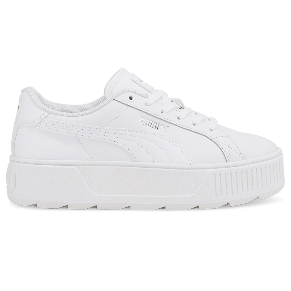 ★PUMA★Karmen L Platform 384615-02 全サイズ確保 関税込 Puma Karmen L Platform Womens White Sneakers Casual Shoes