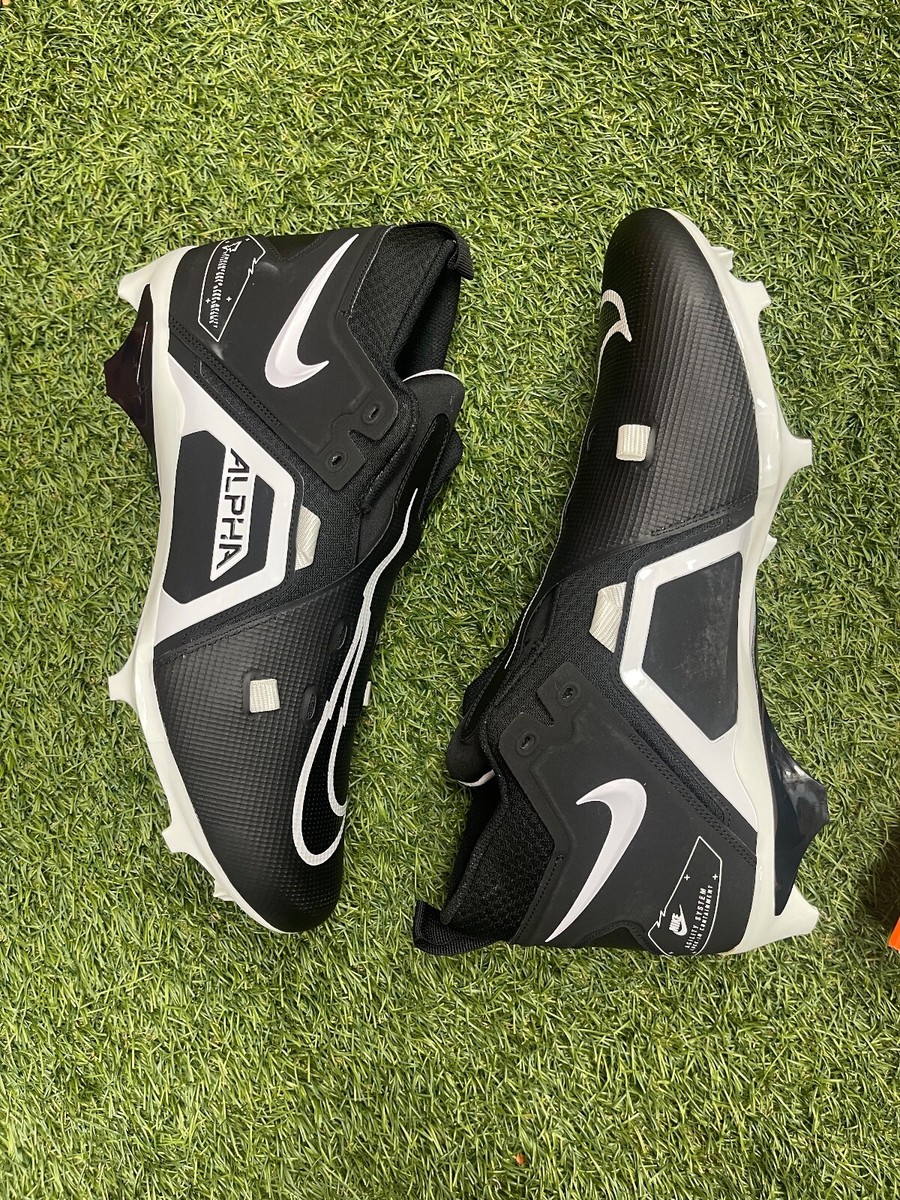 NEW NIKE ALPHA MENACE PRO 3 MEN'S SIZE 16 [BLACK/WHITE] NK72 | eBay