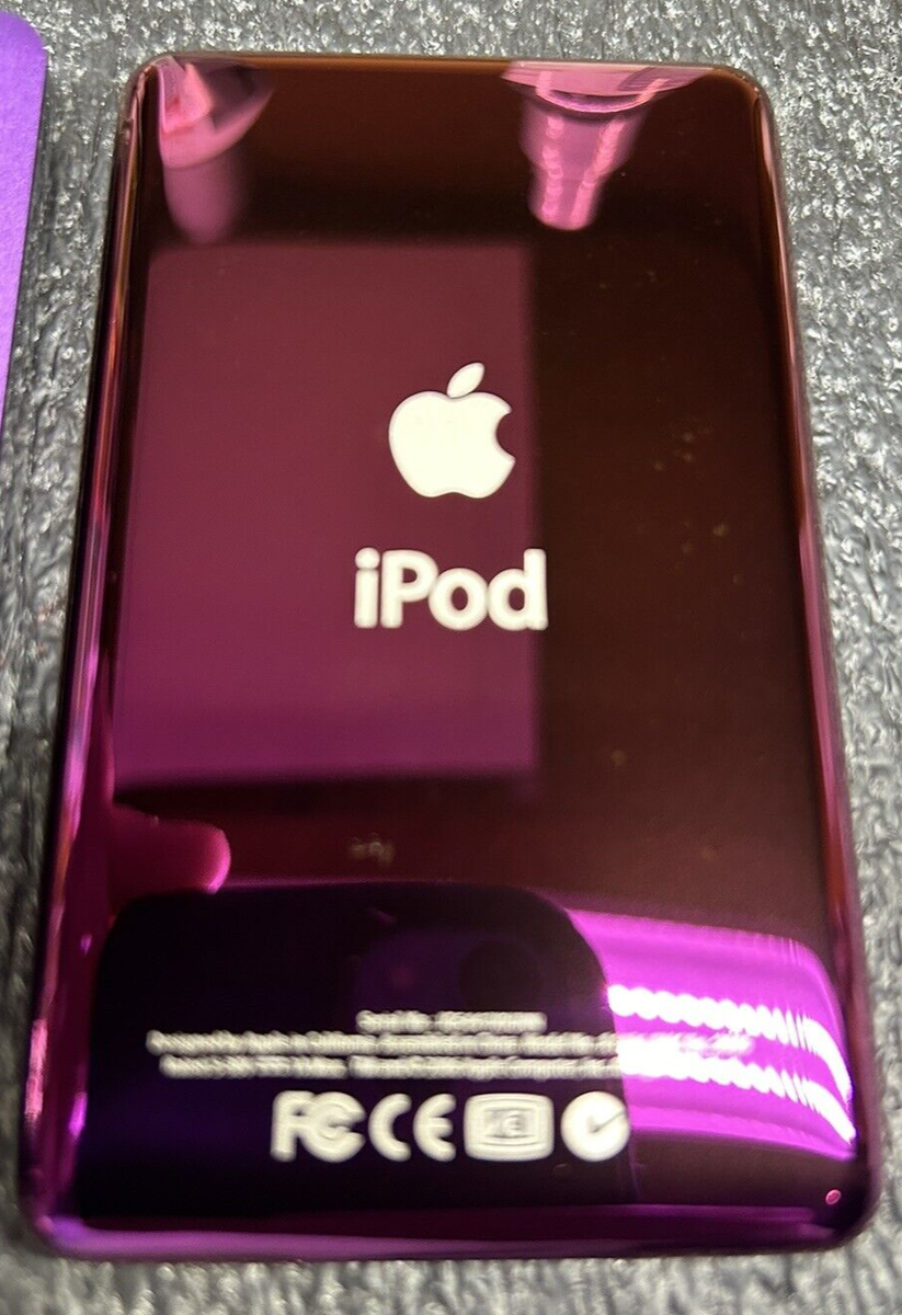 Apple iPod classic 6th Generation 80GB Purple Pink Purple Back | eBay